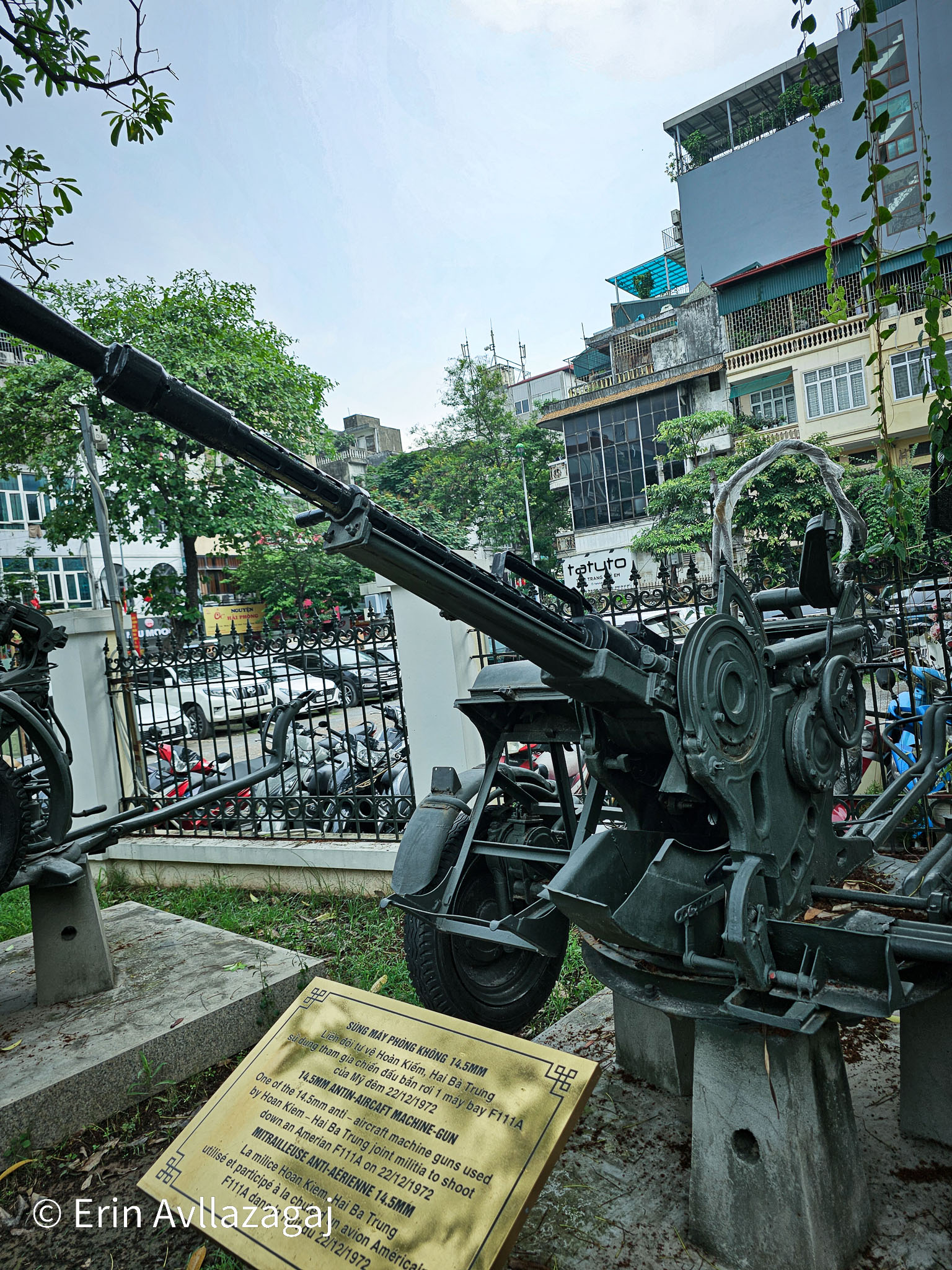 12.7mm air defense gun turret.